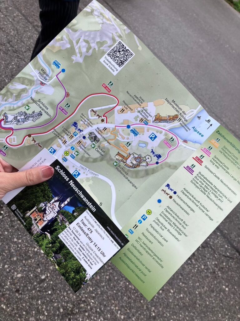 ノイシュバンシュタイン城　チケット