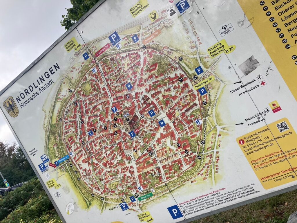 ネルトリンゲン　地図