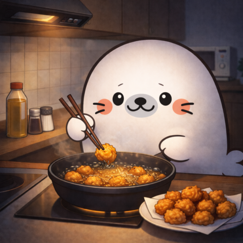 あざらし 唐揚げ