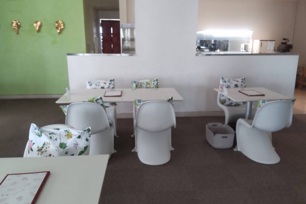 六花亭 帯広本店の2階喫茶室