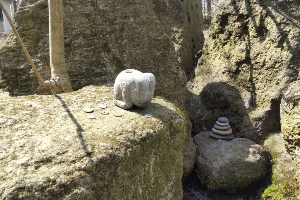 帯廣神社のうさぎさん巡り