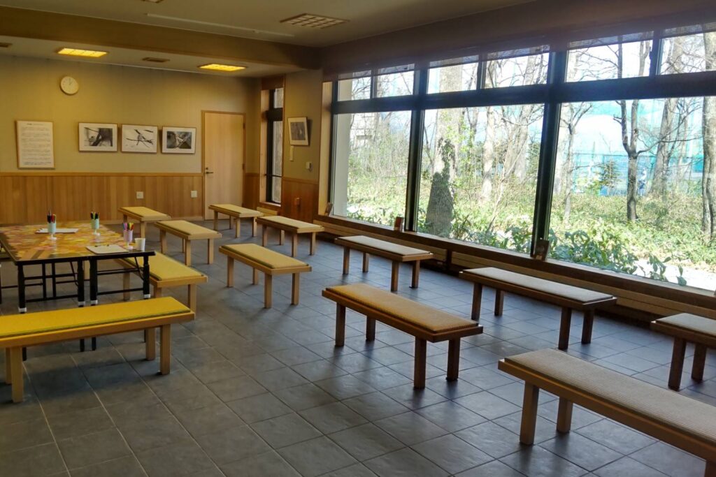 帯廣神社の休憩所