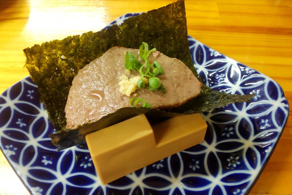 沖縄料理屋あぐーりゅうみのお肉のお寿司